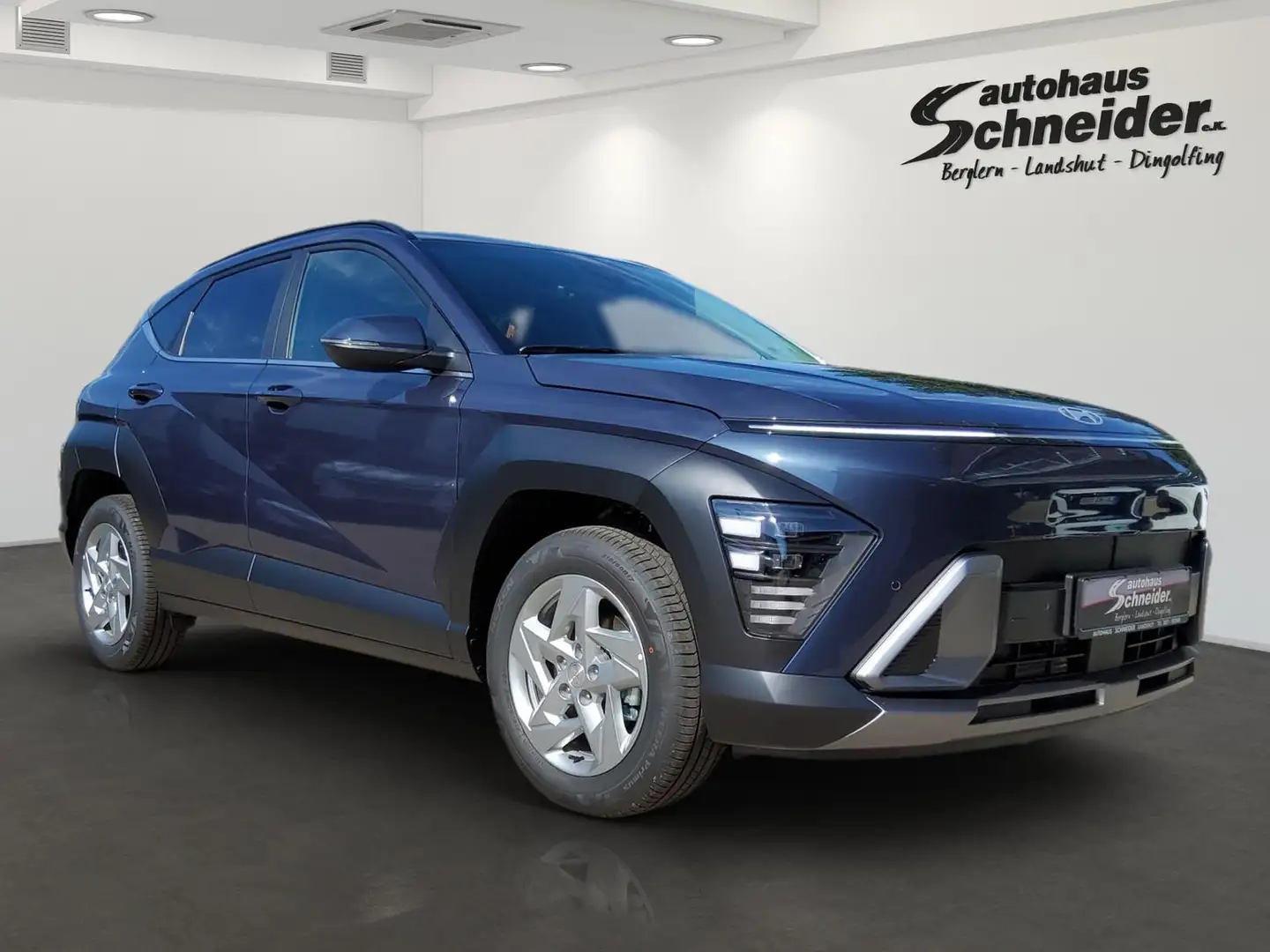 Hyundai KONA 1.0 TGDi 7DCT TREND NAVI/LED/EHK/DAB+ Bleu - 2