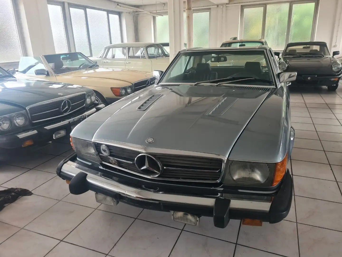 Mercedes-Benz SL 380 USA Import  Rost Frei Bleu - 2