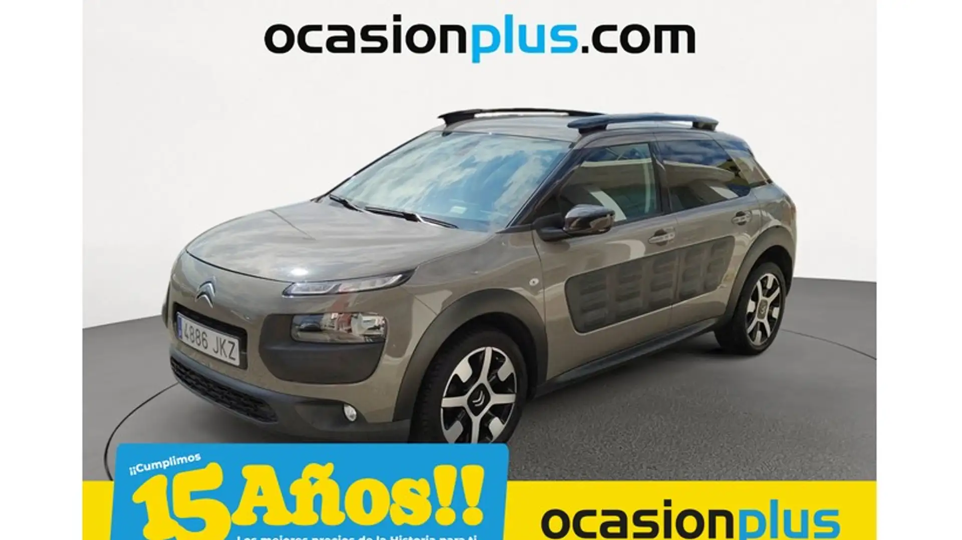 Citroen C4 Cactus 1.2 PureTech S&S Feel Edition 110 Brun - 1