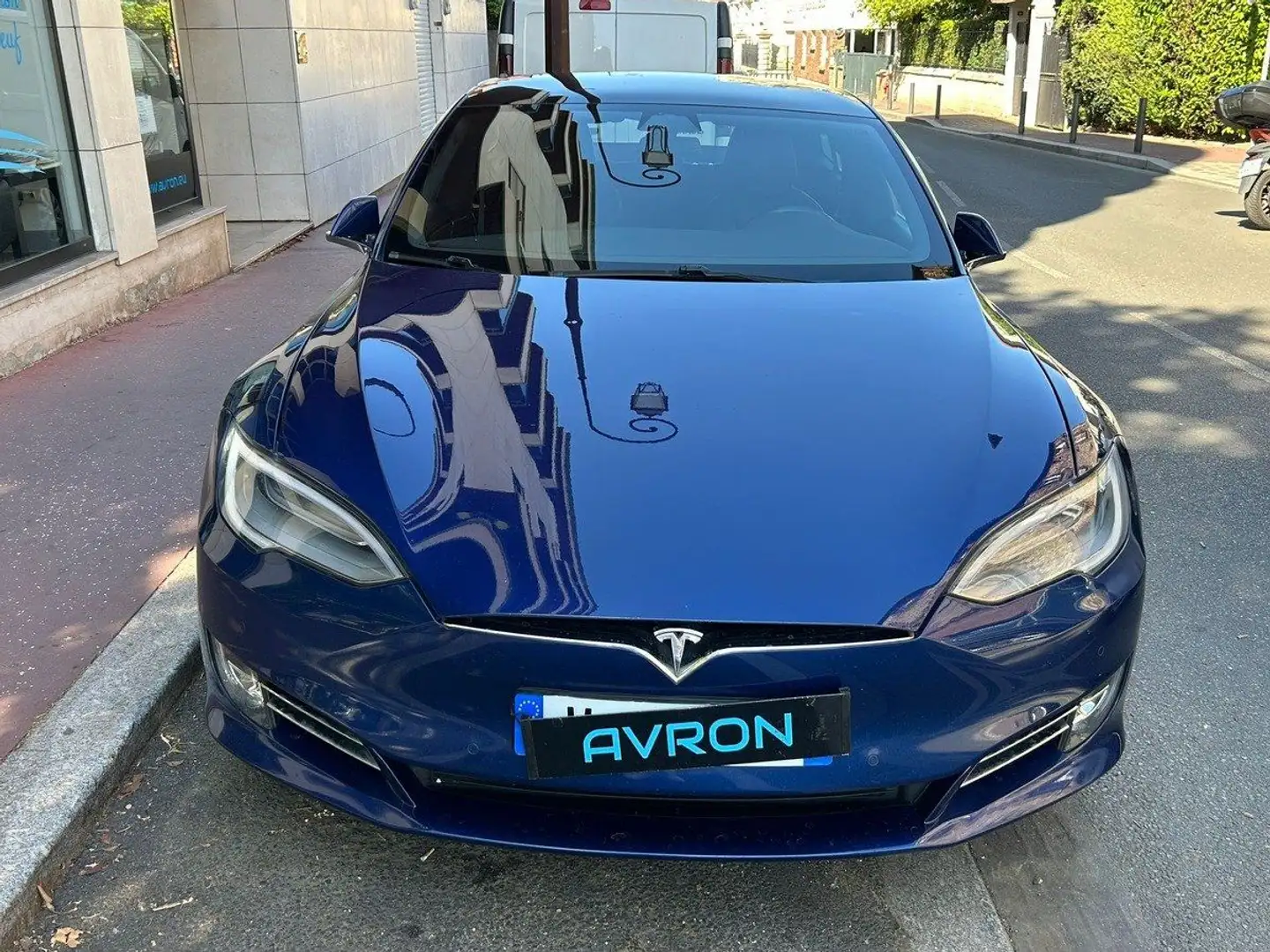 Tesla Model S DUAL MOTORS 612 CH 550 KMS AUTONOMIE FULL OPTIONS Albastru - 2