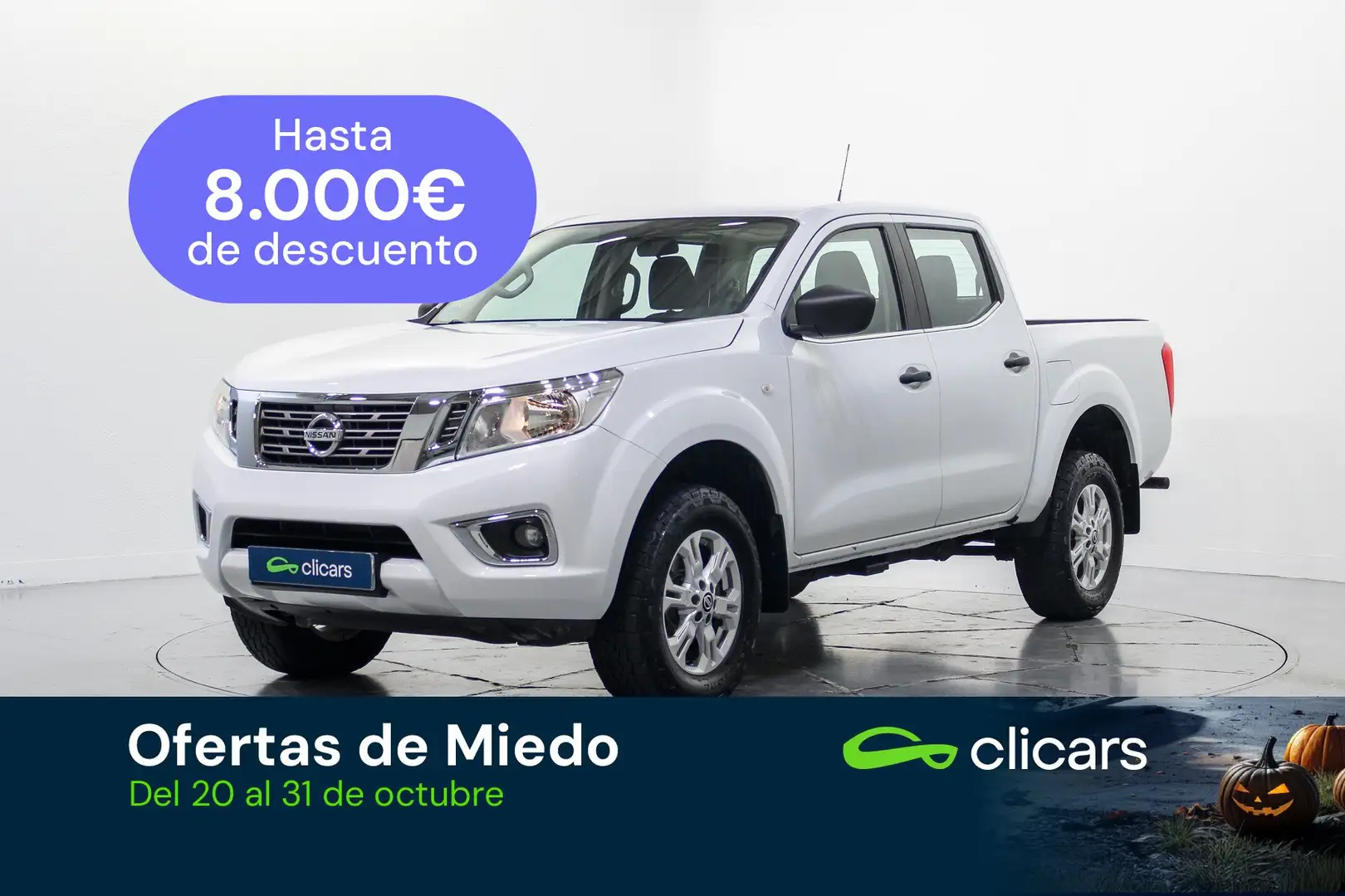 Nissan Navara 2.3dCi Doble Cabina Acenta Blanc - 1