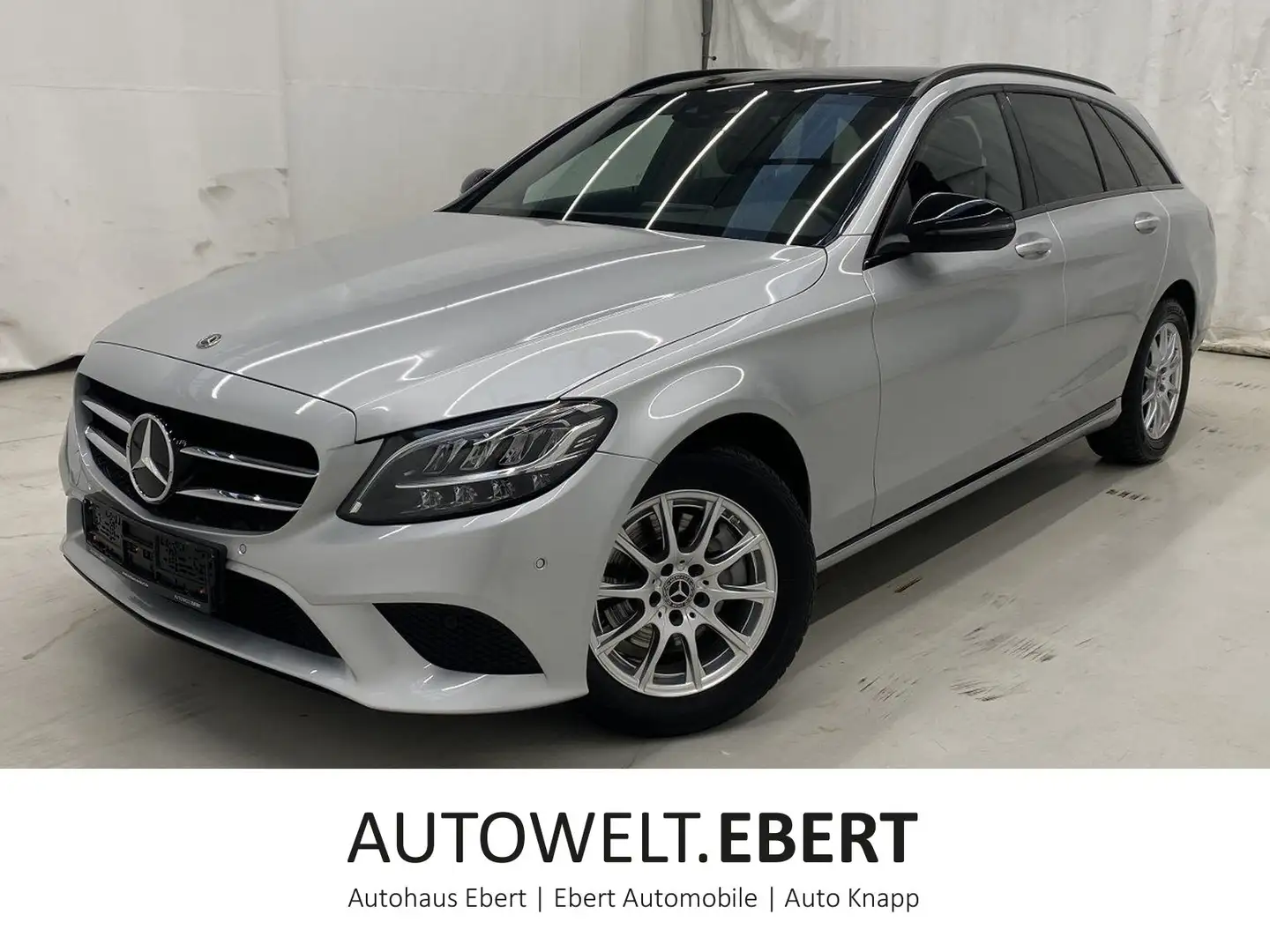 Mercedes-Benz C 200 T 9G Avantg Night Pano Comand Kamera Busin Stříbrná - 1
