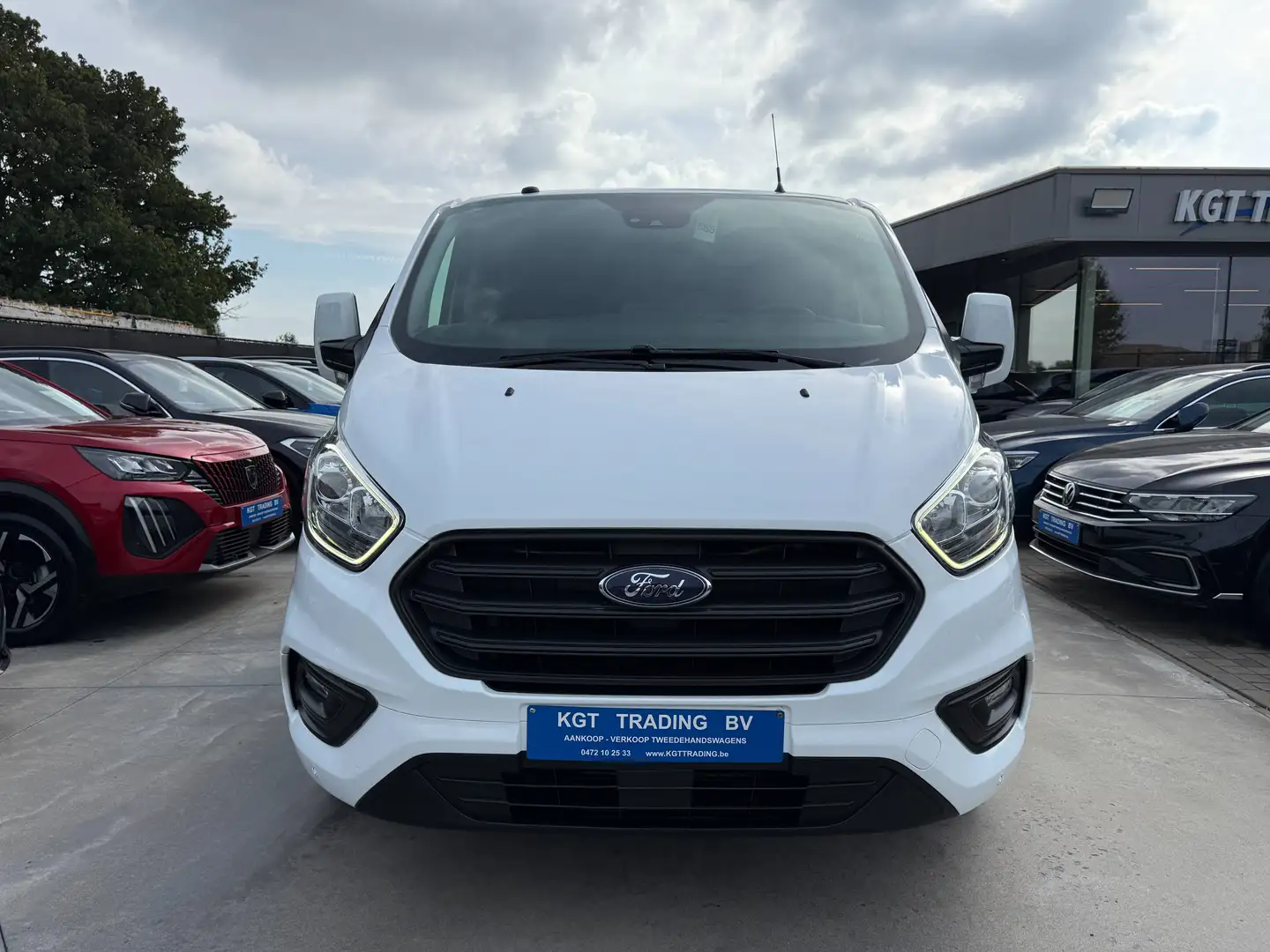 Ford Transit Custom 2.0 TDCI 130PK AUTOMAAT NAVIGATIE CARPLAY ZETELVERWARMING PDC LED CARPASS Blanco - 2