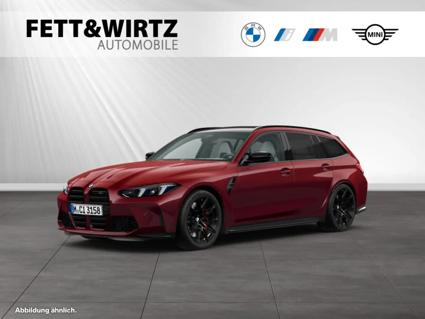 BMW M3 Competition Touring MxDrive|Head-Up|H/K Rot - 1