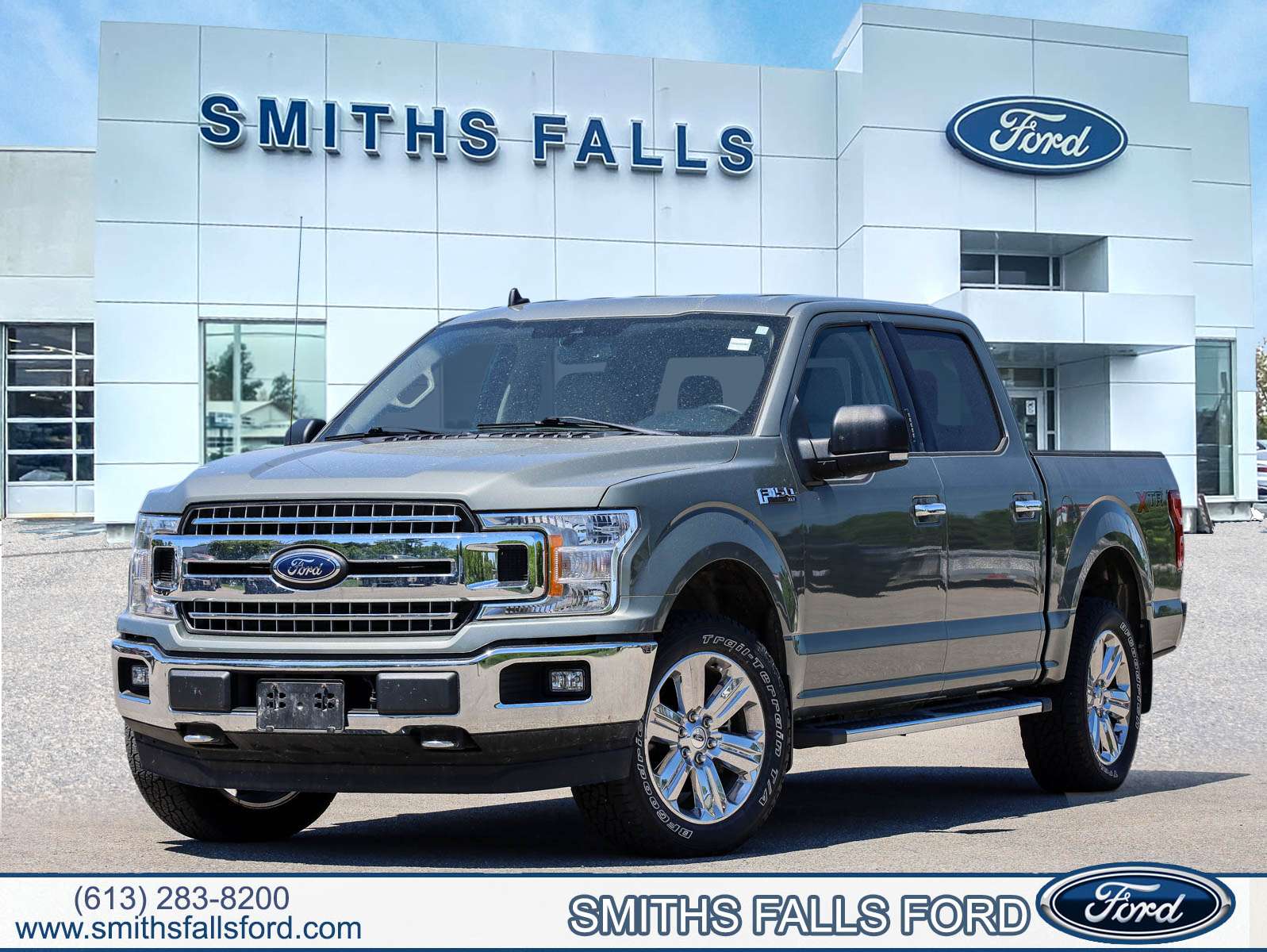 Green 2020 Ford F-150 King Ranch SuperCrew 4WD Pickup Truck Four-Wheel Drive Automatic