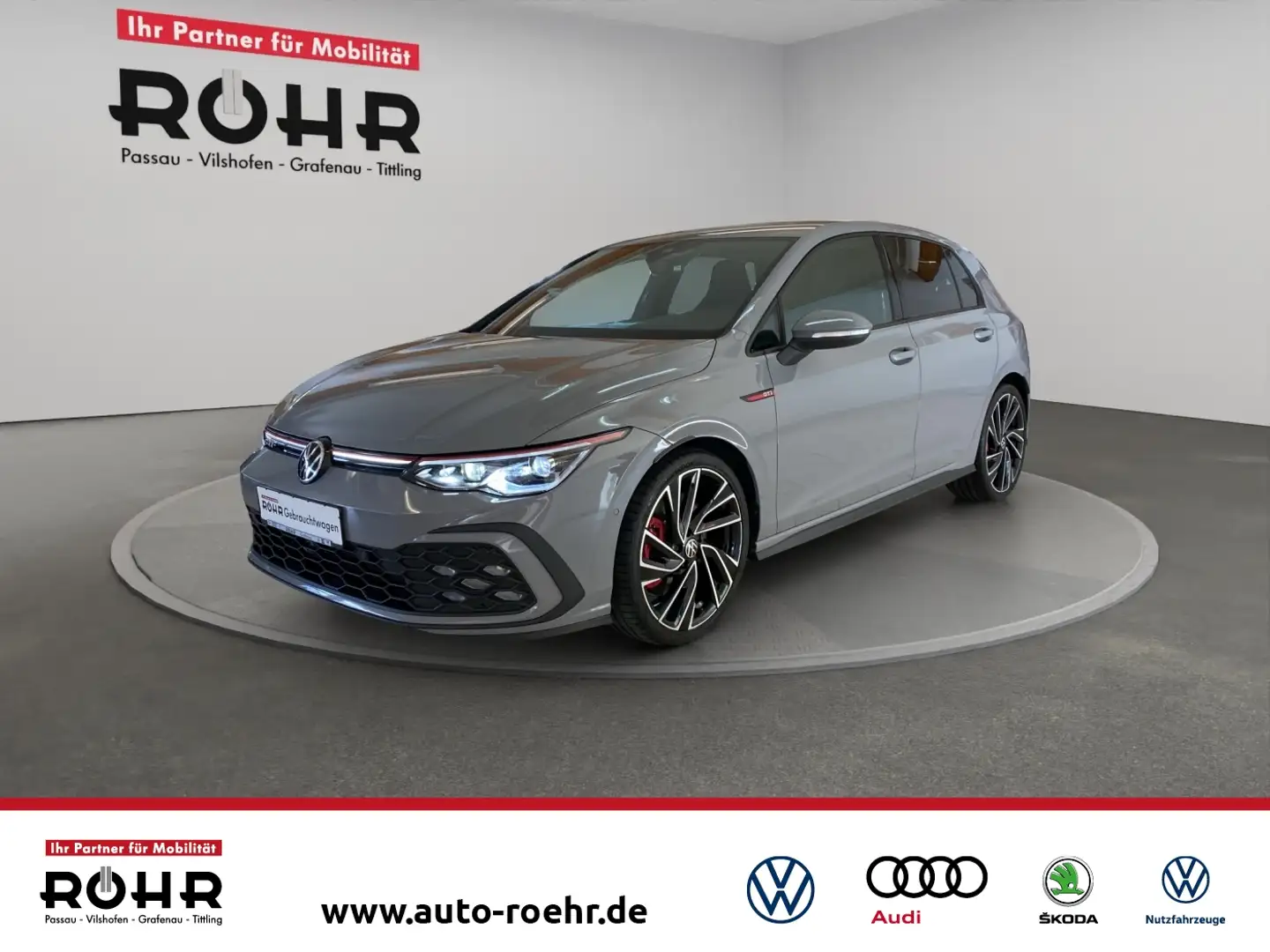 Volkswagen Golf VIII GTI 2.0 TSI BMT DSG (Navi.Standh..Kamera.Matr Gris - 1