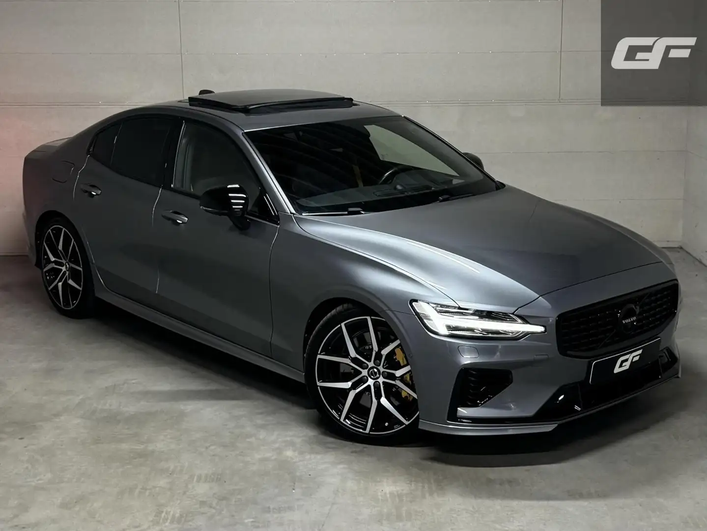 Volvo S60 2.0 T8 AWD Polestar Engineered B&W Pano Trekh. 360 Szürke - 2
