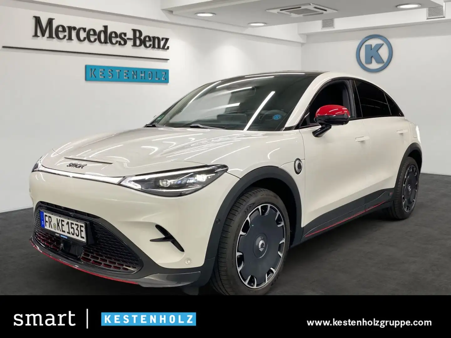 smart #3 Smart #1 Premium LEDER+360°+SOUNDSYSTEM+PANO+HUD Blanc - 1