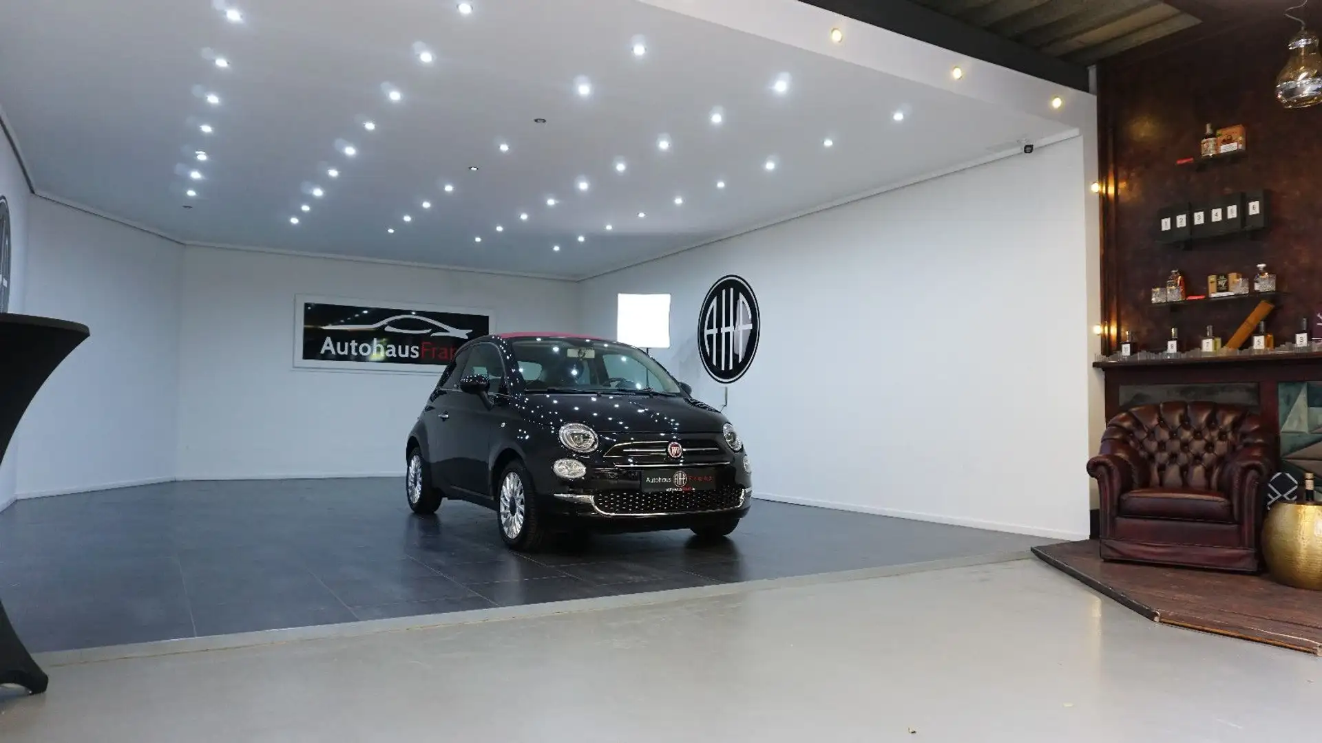 Fiat 500C *Lounge*LED*PDC*CARPLAY*Zahnriemen Neu* Negro - 1