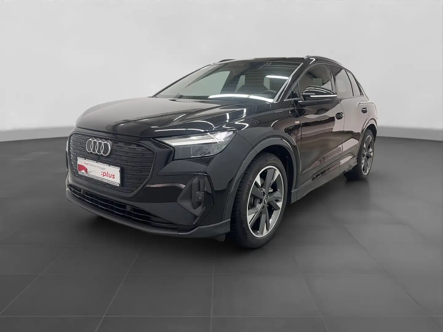 Audi Q4 e-tron 35 2x S LINE PDC STDHZG PRIVACY LM20 Schwarz - 2