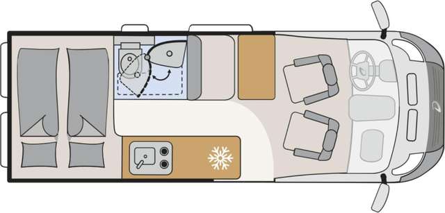 Dethleffs Globetrail 600 DS Fiat *Schwenkbad *Aufstelldach