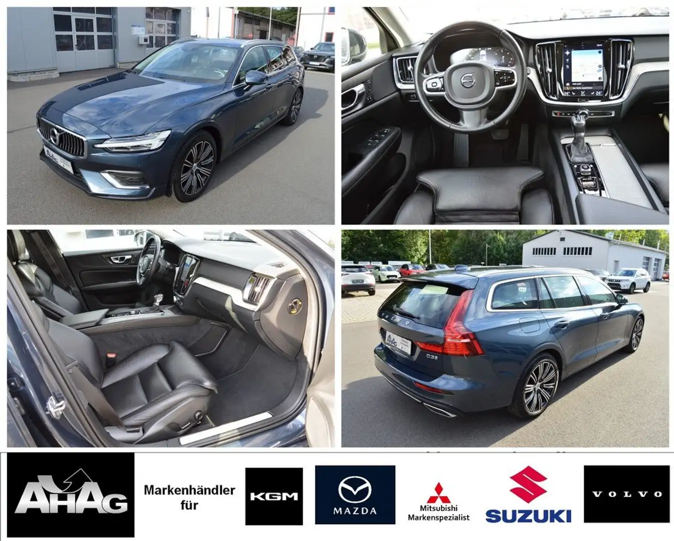 Volvo V60 V60 D3 Geartronic Inscription *AHK+WR+LED+Leder* Bleu - 1