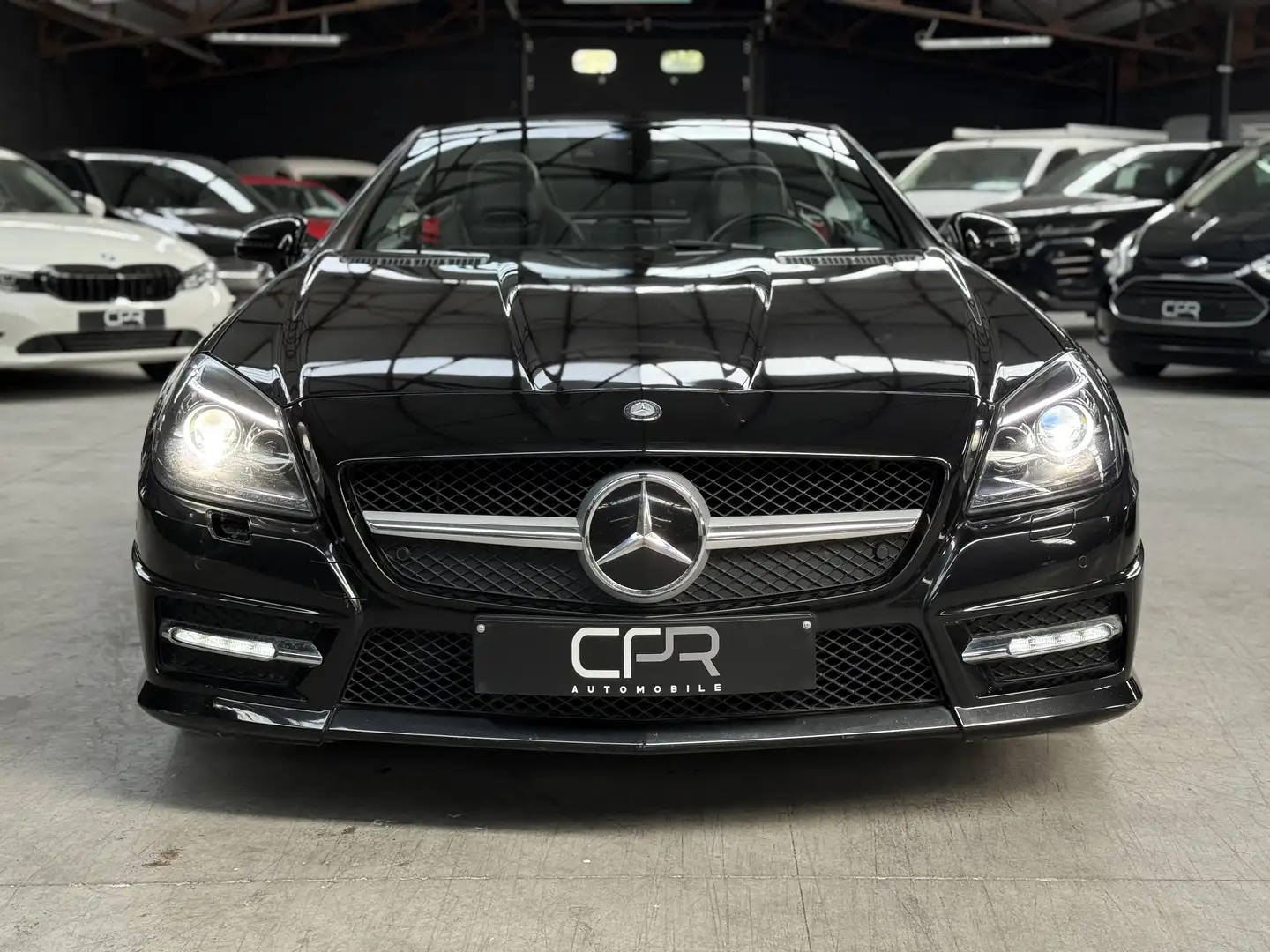 Mercedes-Benz SLK 250 D * PACK AMG * RADAR * SONO * AIRCRAFT * SIEGE CH Zwart - 2