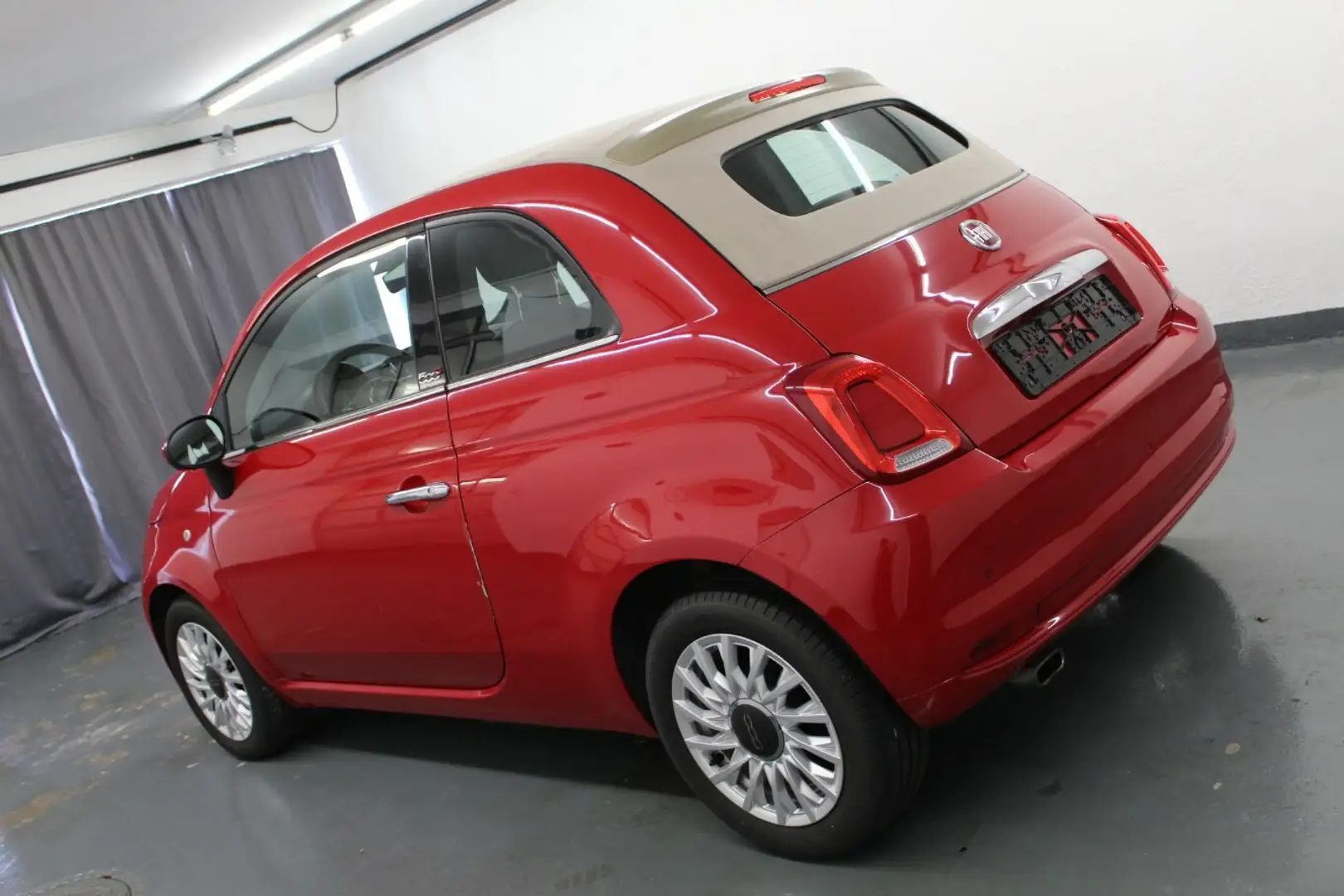 Fiat 500C 0.9 Lounge 85 Navi+Sitzheizung+Standheizung! Rot - 1