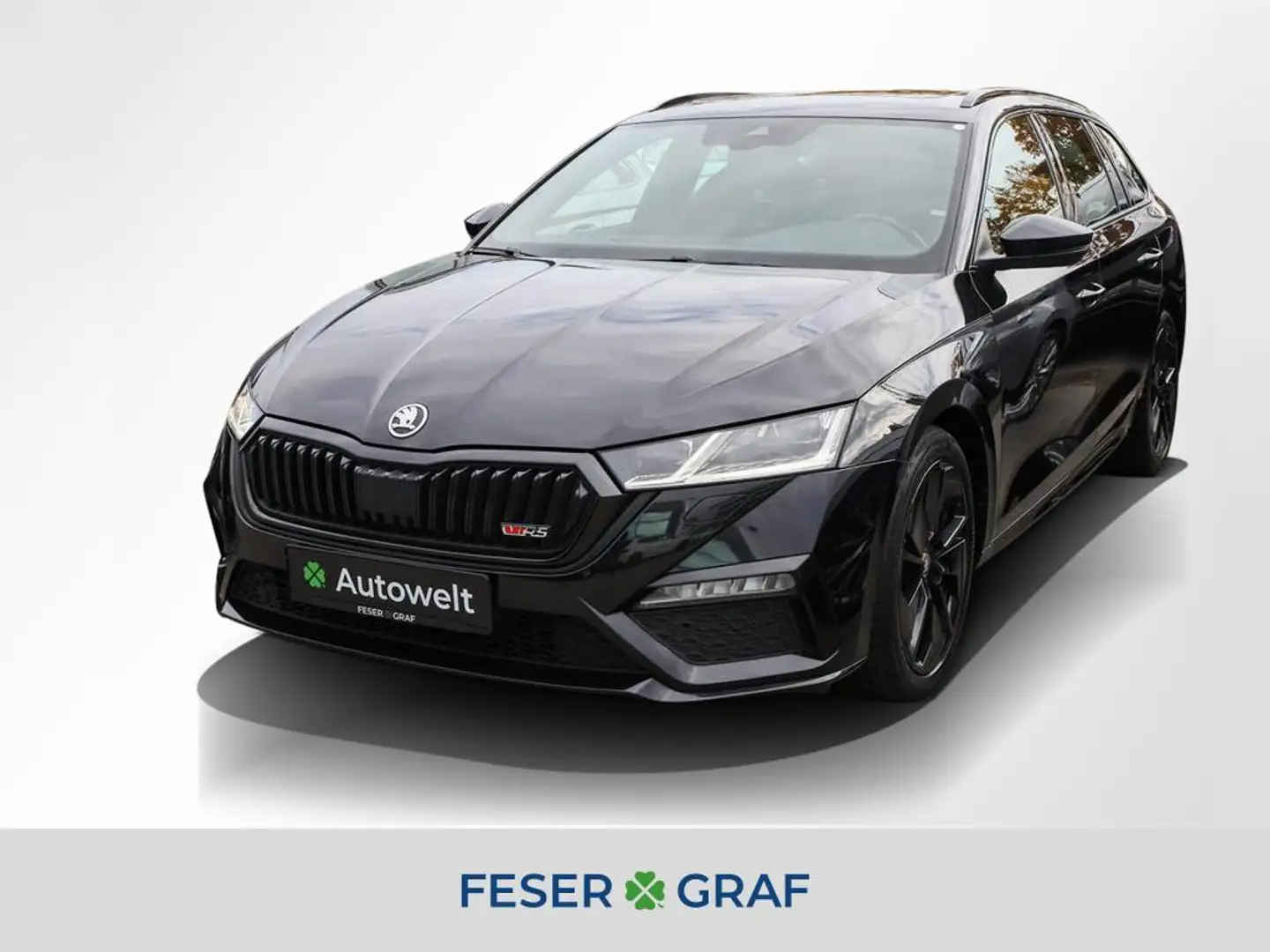 Skoda Octavia Combi RS 2.0 TDI Pano Sitzh. Smart Link Schwarz - 1