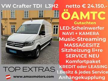 Crafter 35 Kasten MR L3H3 2,0-I-TDI Aut. LED AH...