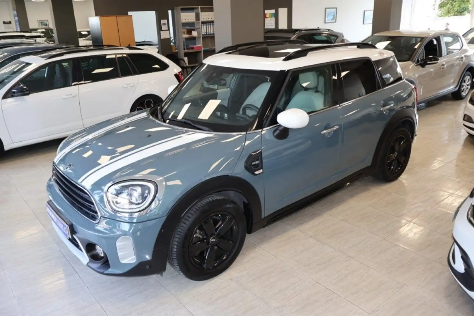 MINI Cooper Countryman AUT. Bleu - 2