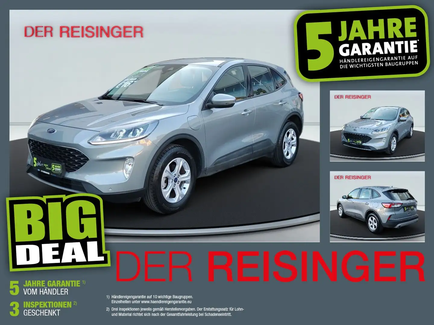 Ford Kuga 2.5 PHEv C&C Silber - 1