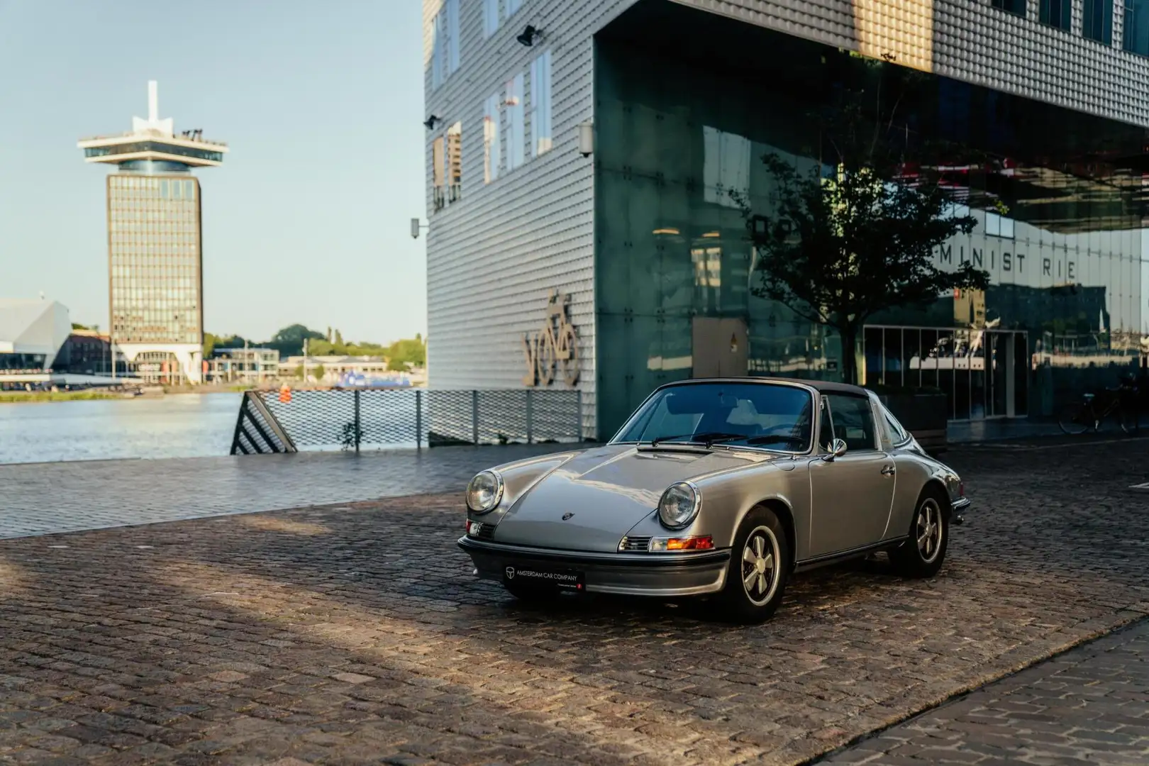 Porsche 911 TARGA S 911 s targa Gris - 1