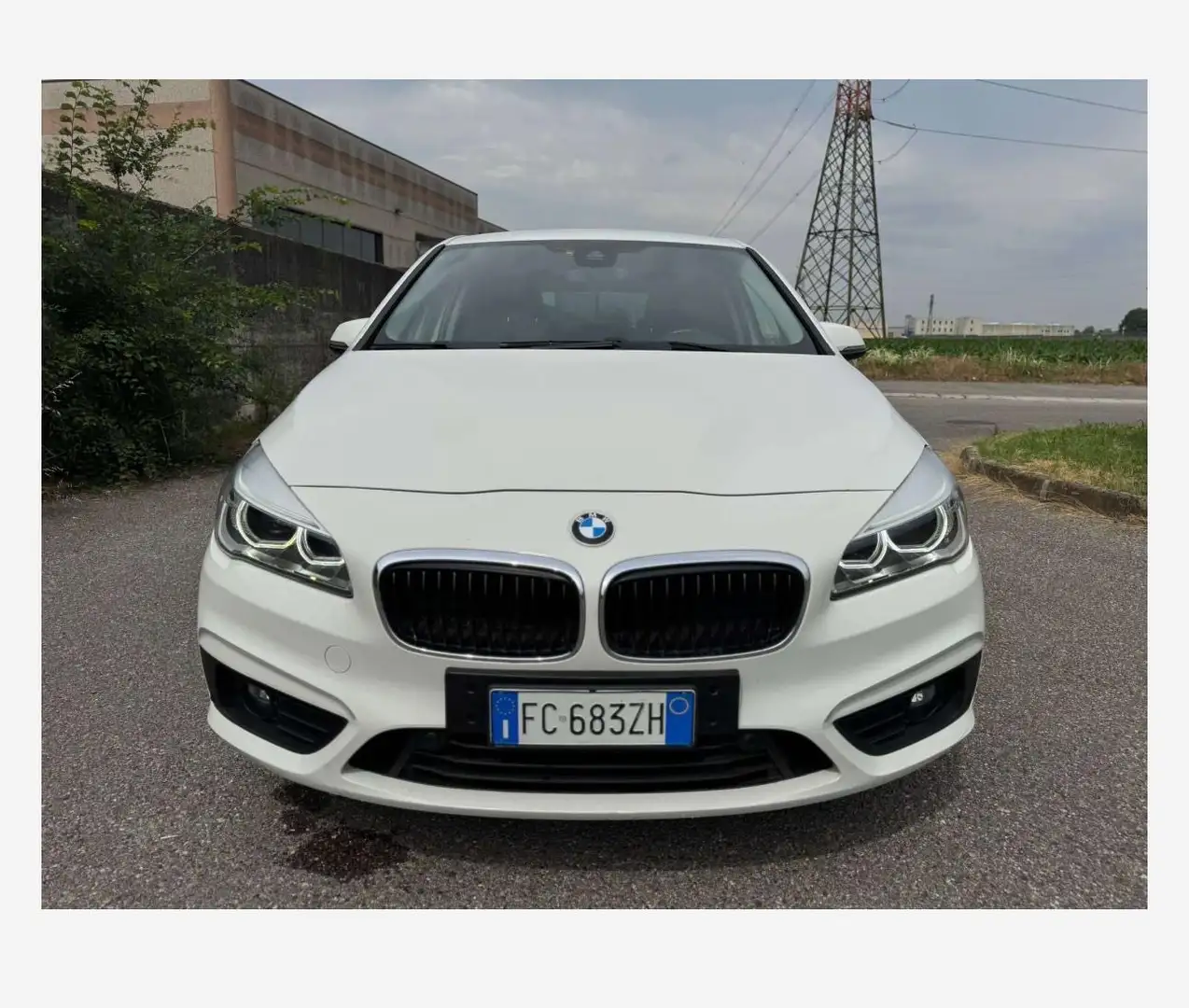 BMW 218 Serie 2 F45 2014 Active Tourer 218d Blanc - 1