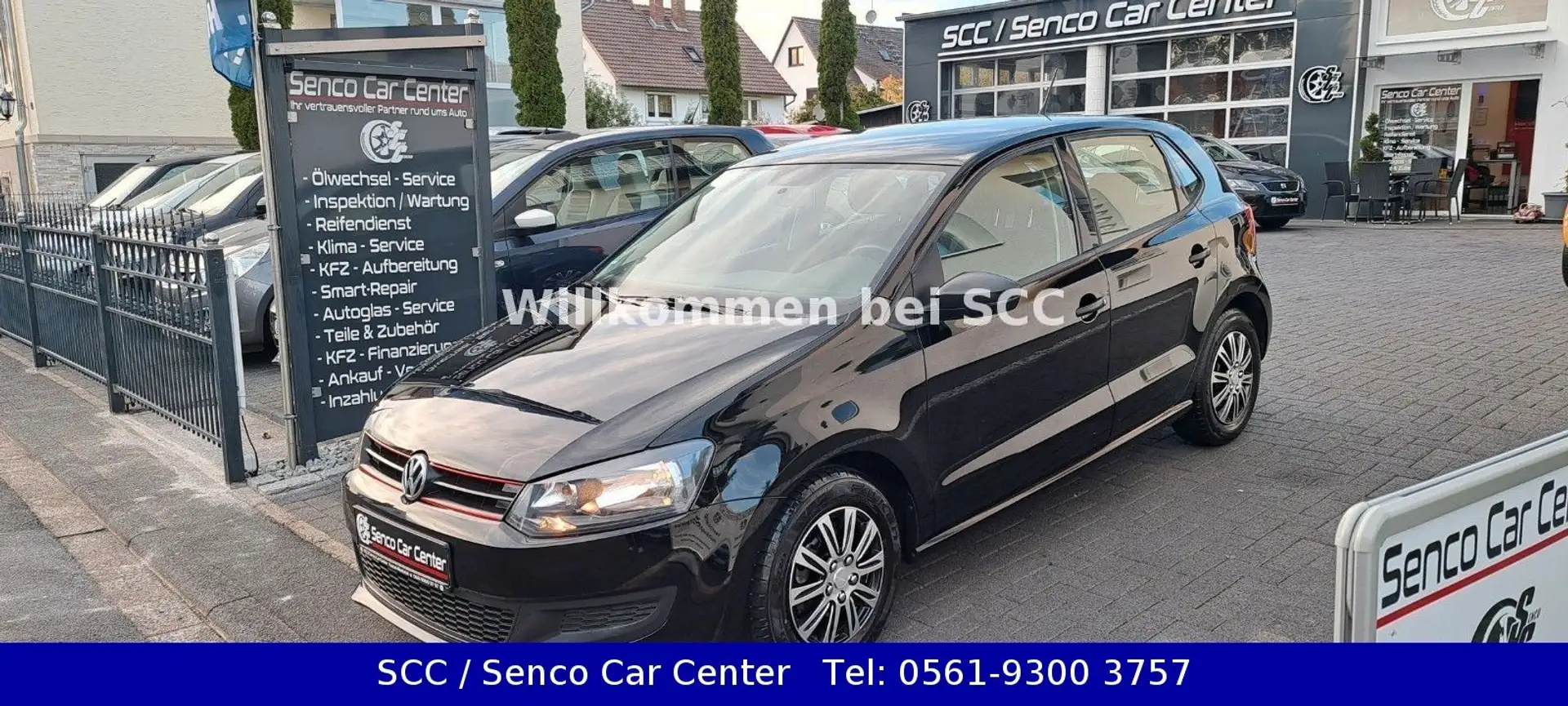 Volkswagen Polo 6R  Comfort 4 TÜRIG  Tel: 0561- 9300 3757 Schwarz - 2
