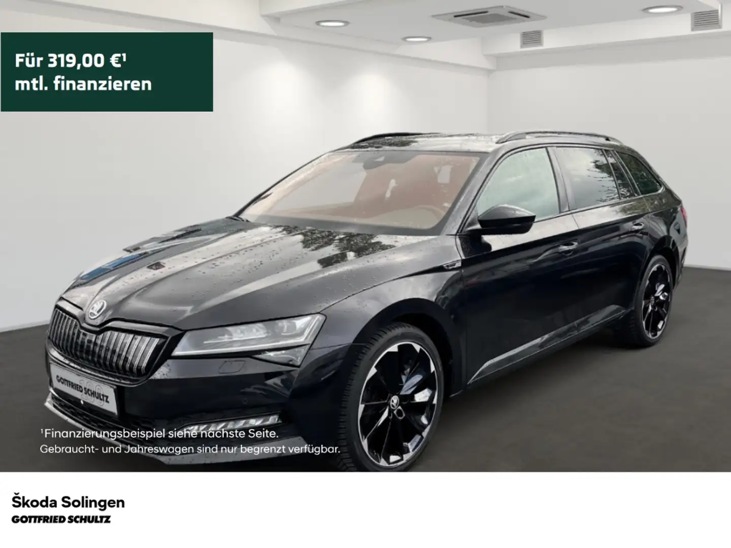 Skoda Superb Combi 1.4 TSI iV Sportline DSG   AHK   Kamera   Ke Schwarz - 1