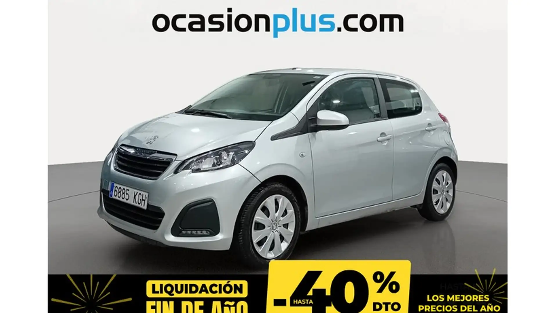 Peugeot 108 1.2 PureTech Active Argent - 1