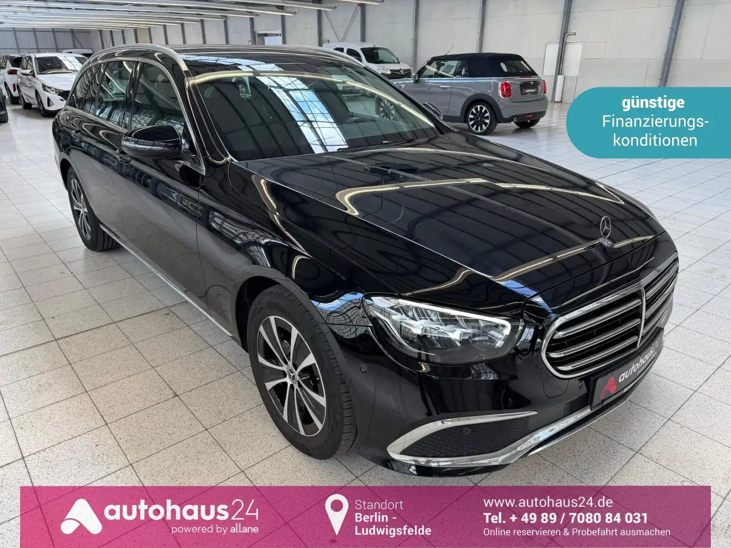 Mercedes-Benz E 200 T d Exclusive  AHK|Navi|LED|Kamera Noir - 1