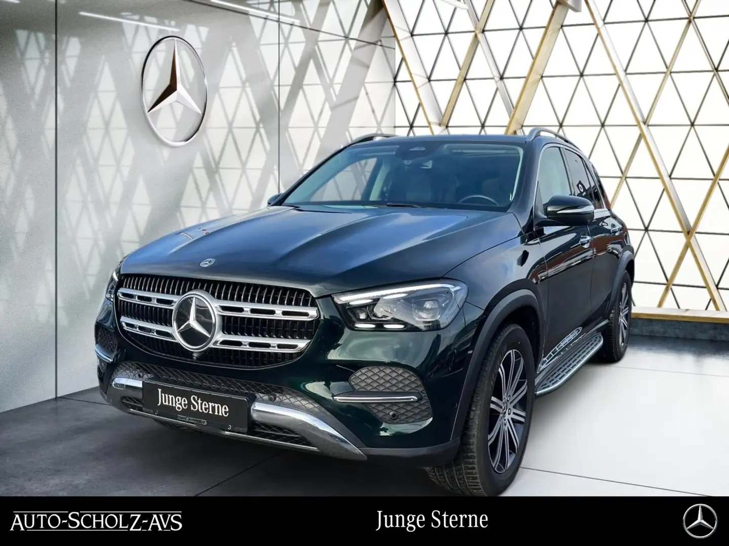Mercedes-Benz GLE 450 d 4MATIC AHK*Pano*Memory*Burmester*360°* Grün - 1