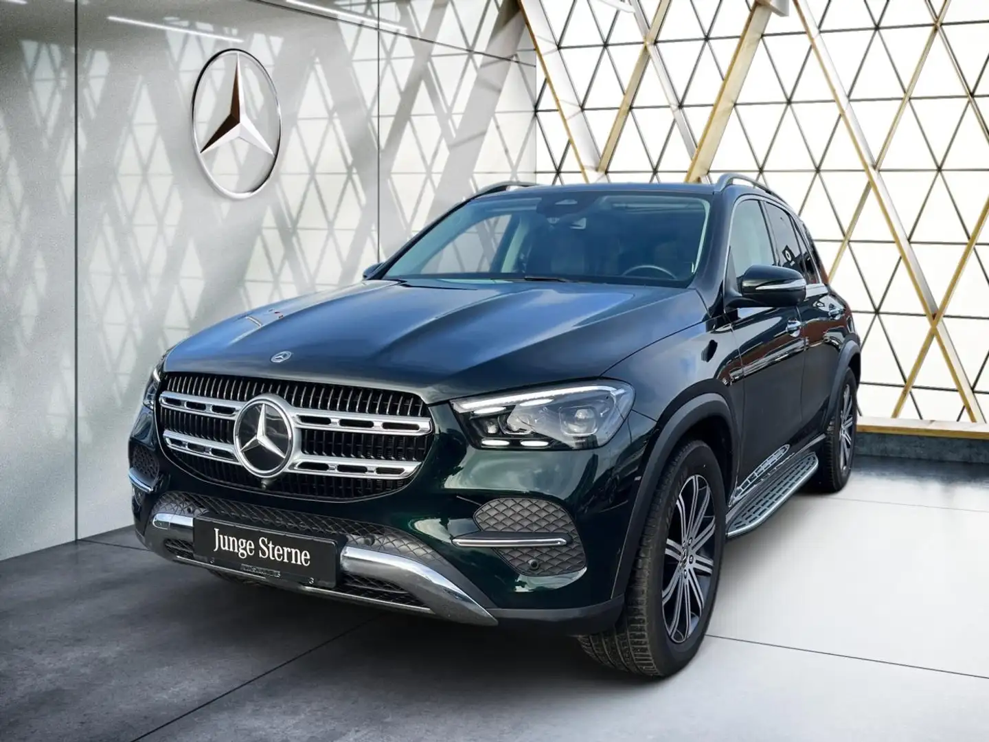 Mercedes-Benz GLE 450 d 4MATIC AHK*Pano*Memory*Burmester*360°* Grün - 1