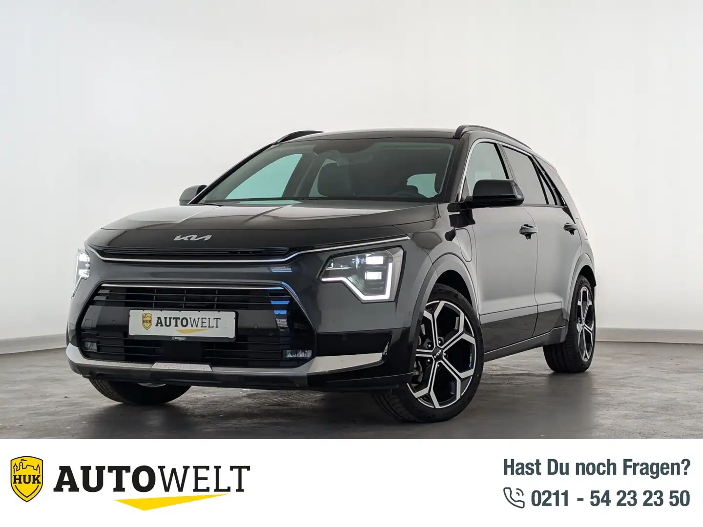Kia Niro Niro 1.6 Plug-in Hybrid Spirit LED+NAVI+HUD+ACC+ Grau - 1