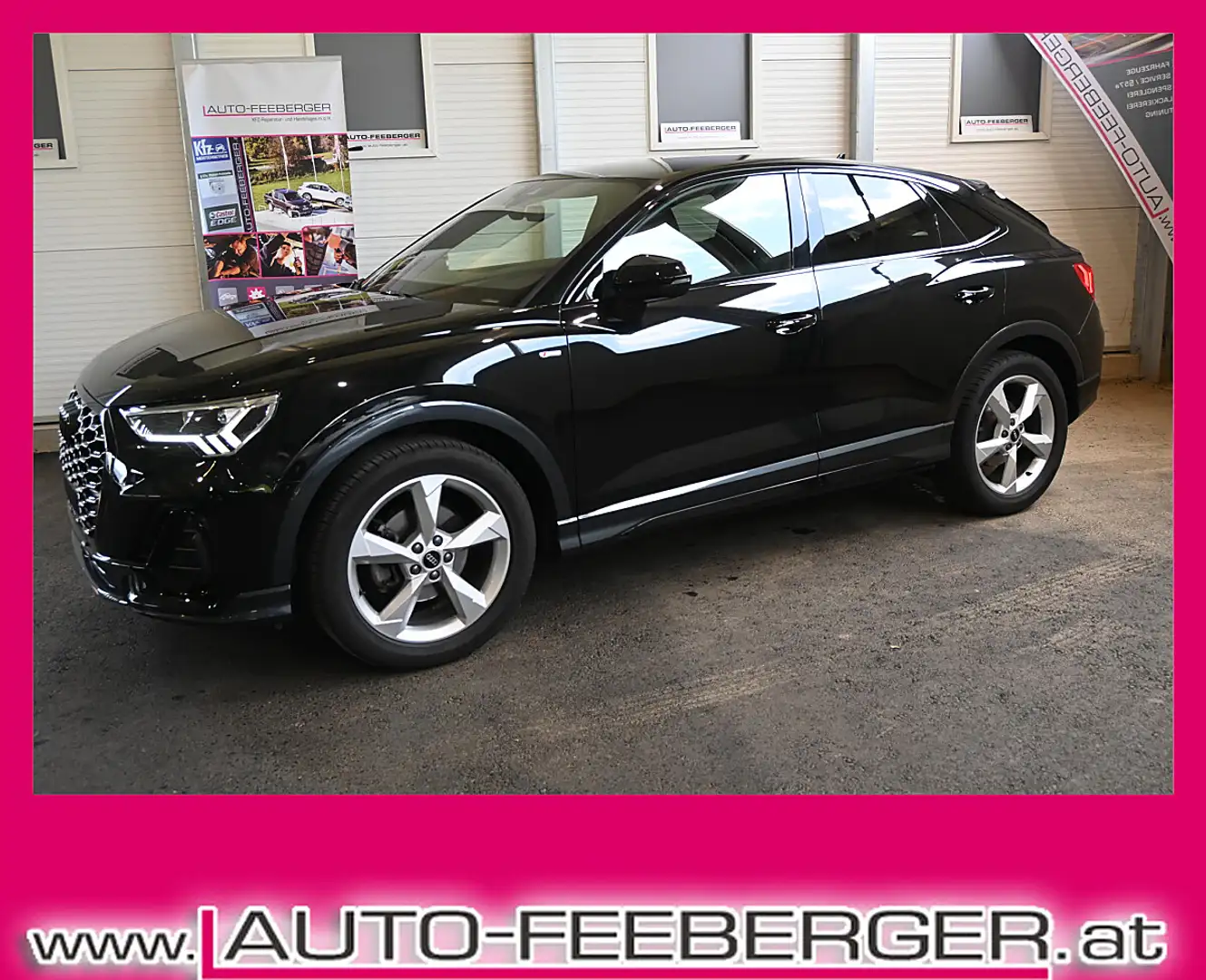 Audi Q3 Sportback 35 2.0 TDI S line; LED, ACC, Sportsit... Schwarz - 1