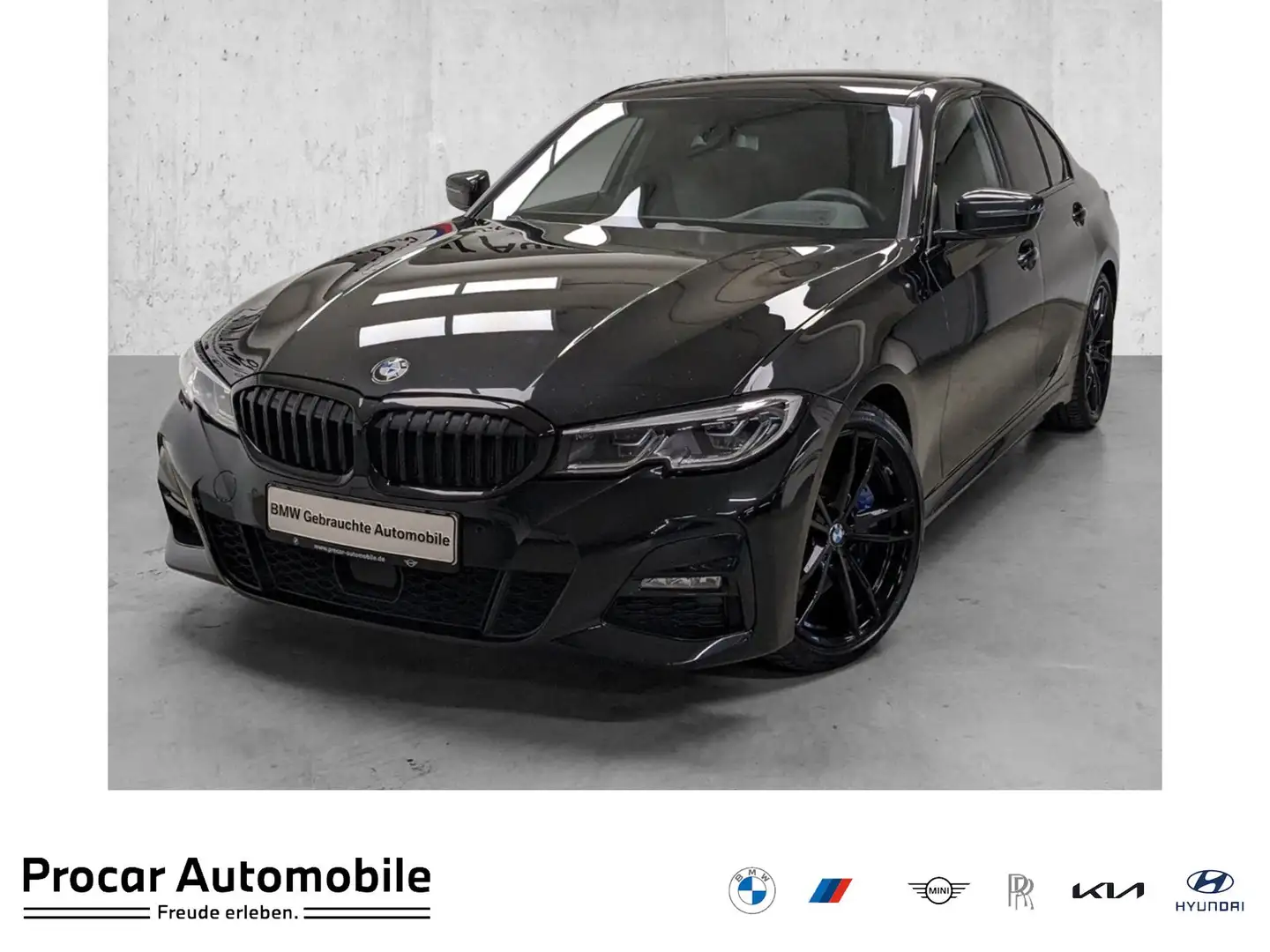 BMW 320 d M Sport Laser DA Prof PA HuD H/K 19'' DAB Zwart - 1
