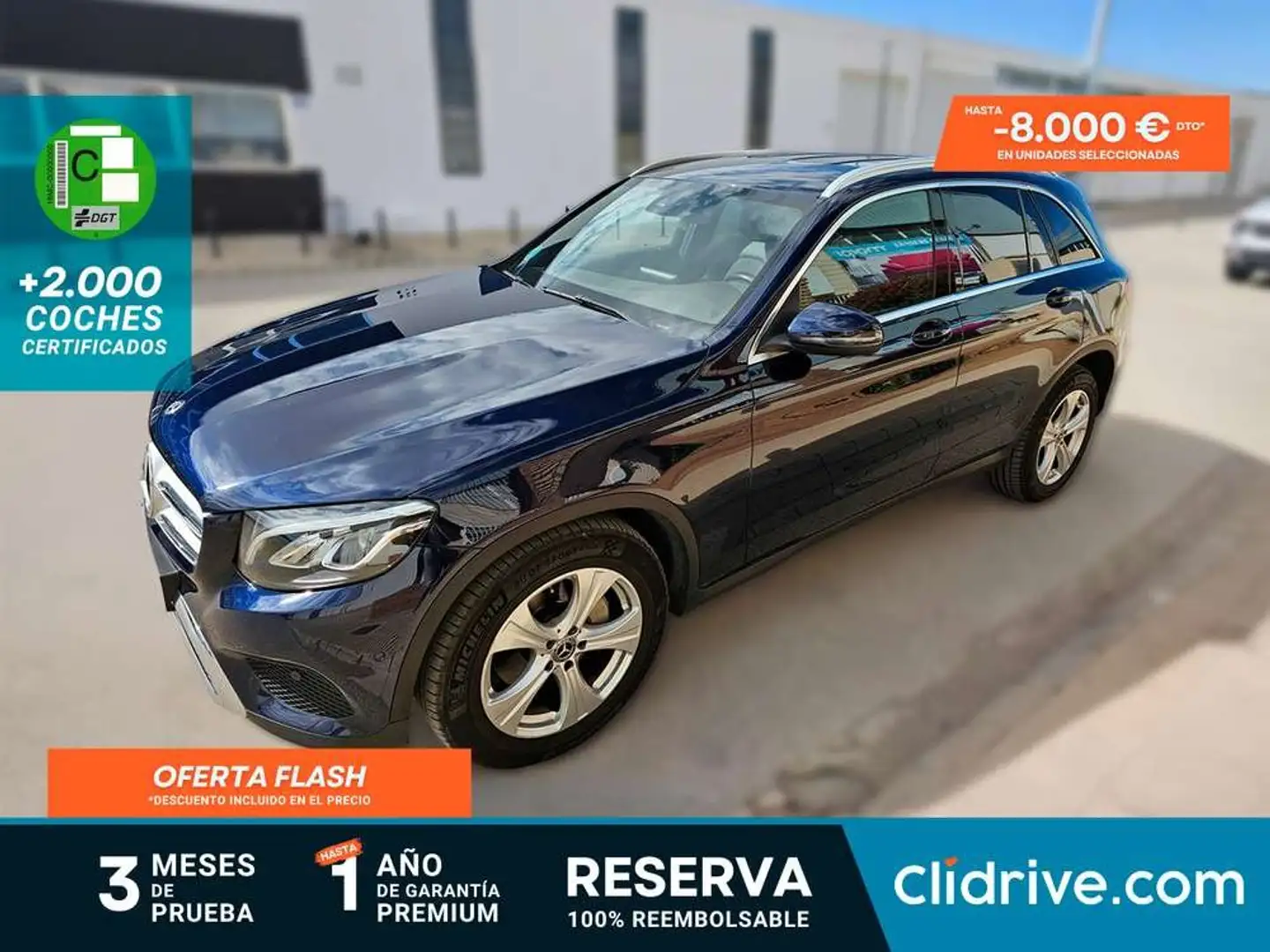 Mercedes-Benz GLC 220 220d 4Matic Aut. Bleu - 1
