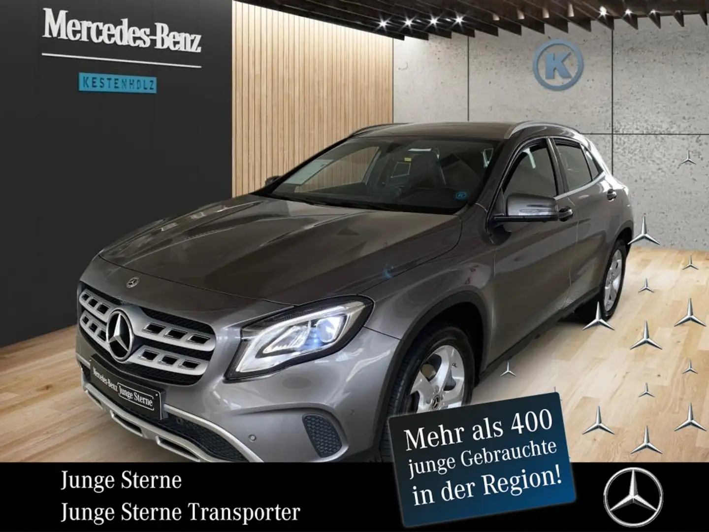 Mercedes-Benz GLA 200 Sport Utility Vehicle *360°KAM*NAVI*SHZ* Сірий - 1