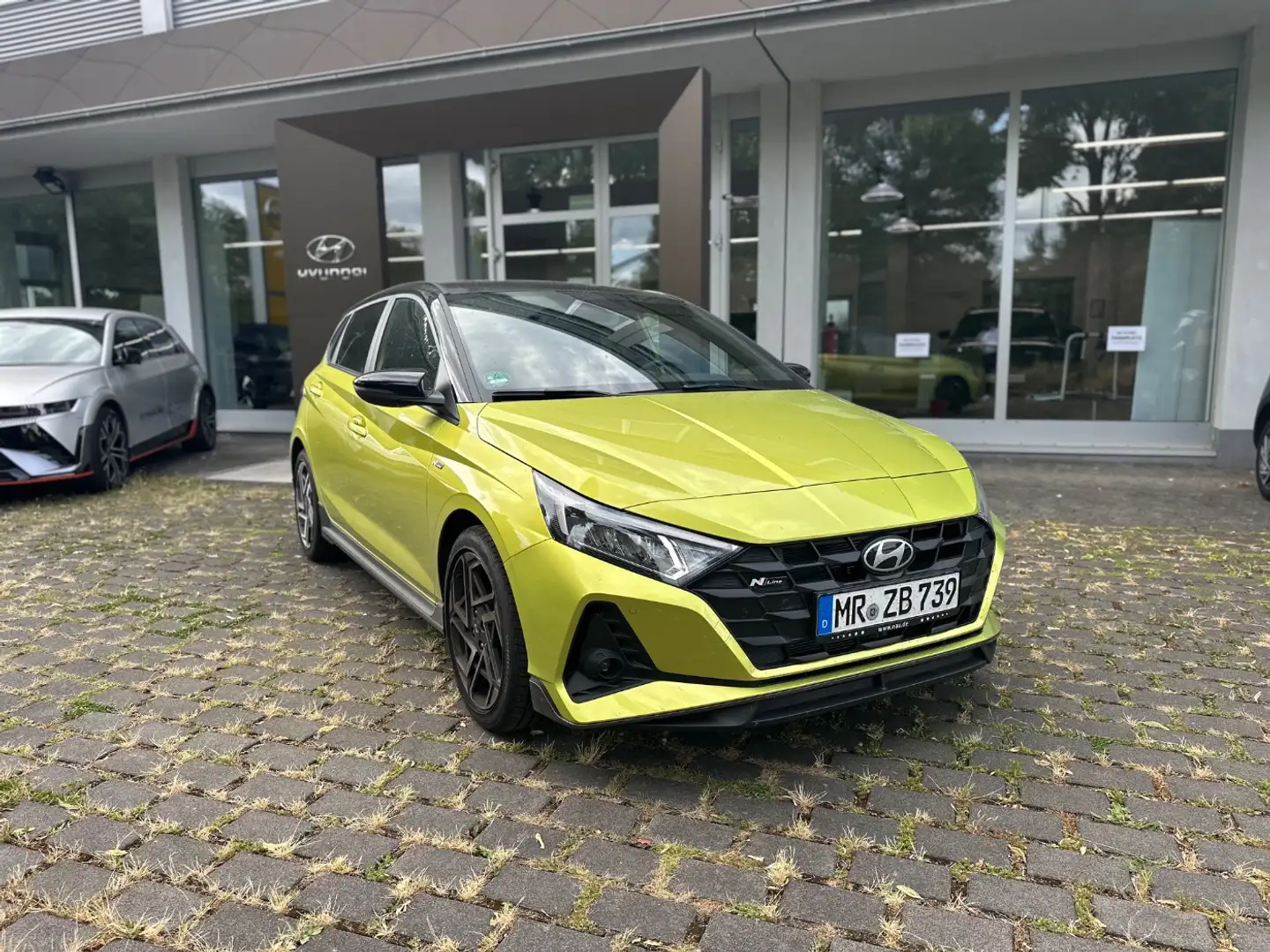 Hyundai i20 Turbo N-Line Lime LED, Navi, Sitzheizung Gelb - 2