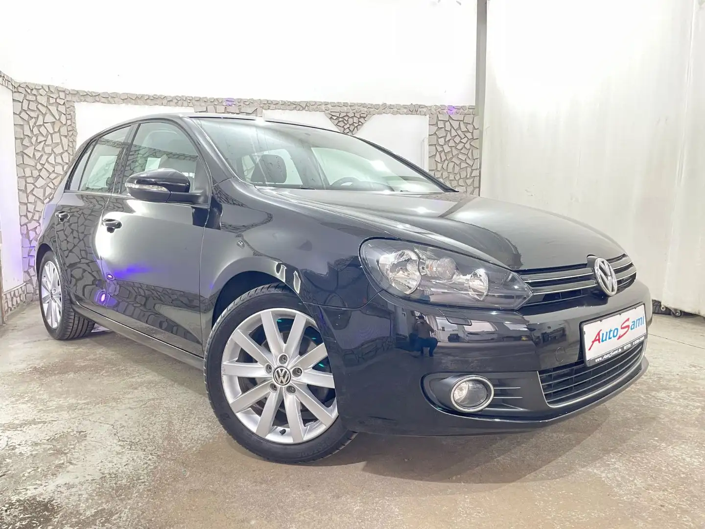 Volkswagen Golf VI 1,4 High 1.HAND 96TKM TEMPO SCHECKHEFT Schwarz - 1