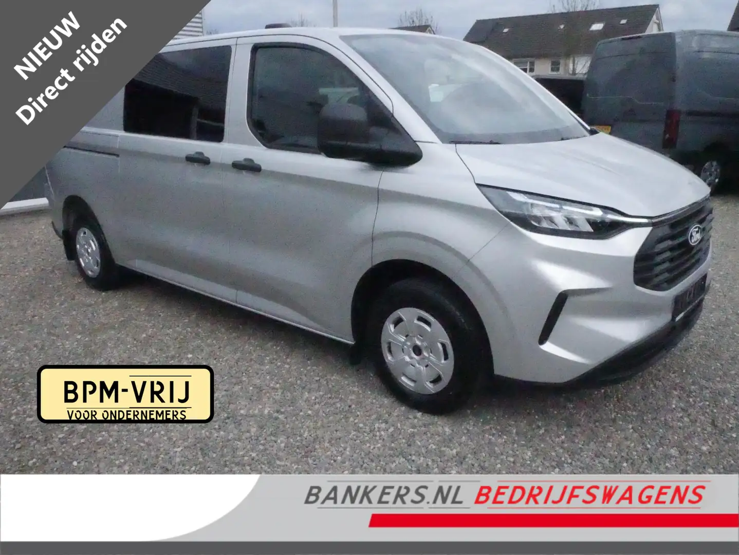 Ford Transit Custom 2.0TDCI 150PK, L2H1, Dubbel Cabine, Airco, Nieuw d - 1