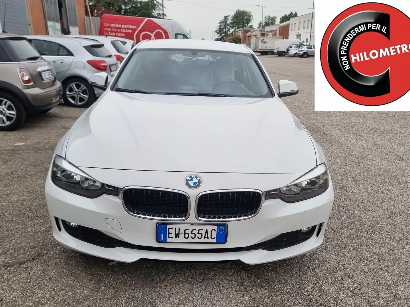 BMW 316 316d Touring Business auto Blanc - 1