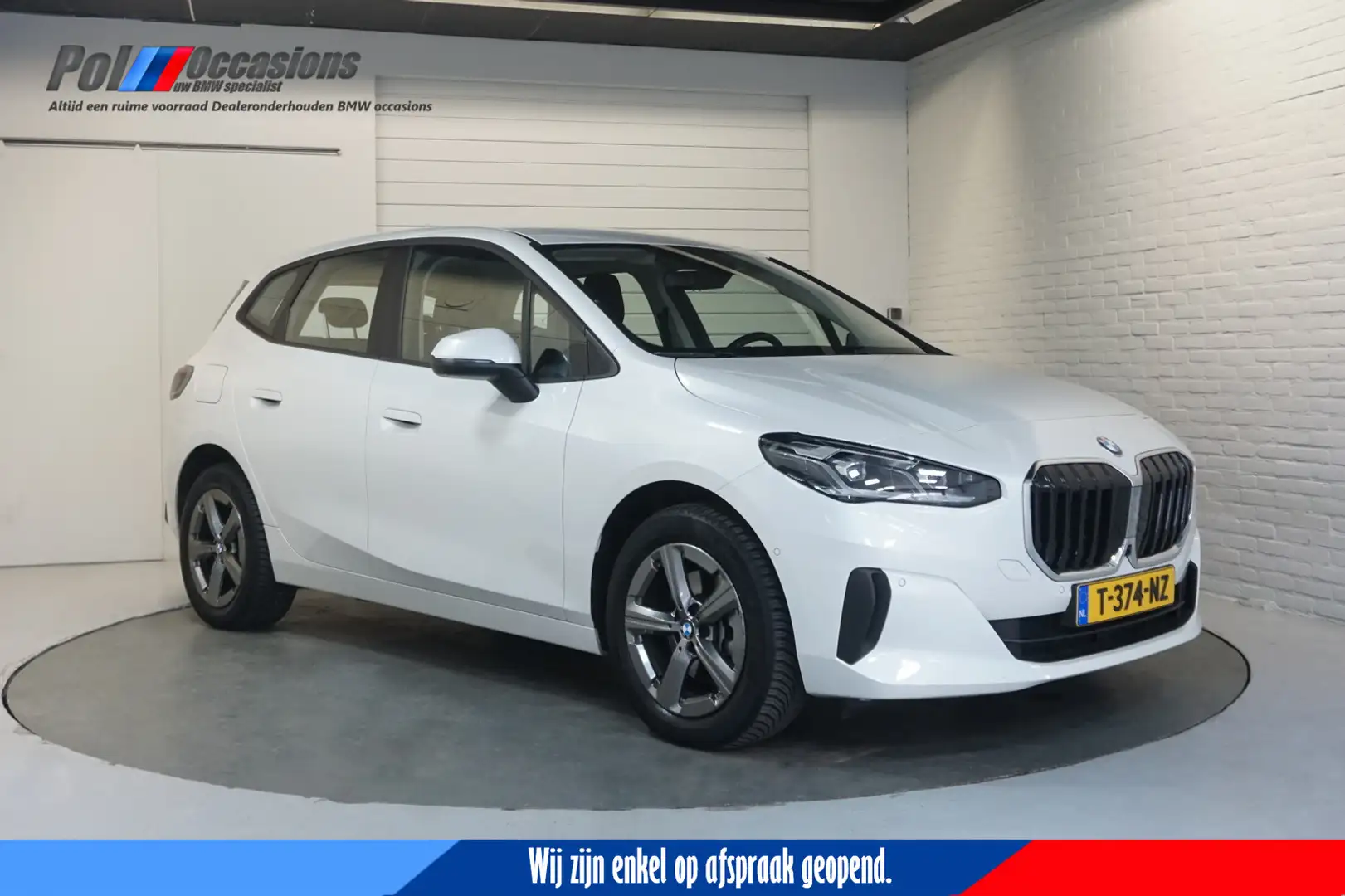 BMW 218 2-serie Active Tourer 218i Steptronic | Curved scr Blanc - 1