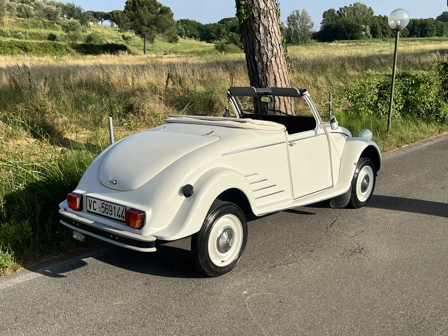 Citroen 2CV CABRIO - HOFFMANN 19mila km Blanc - 1