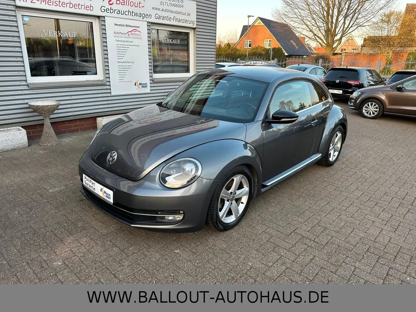 Volkswagen Beetle Lim. Sport*2.HAND*KLIMA*NAVI*TEMP*BIXENON Grau - 2