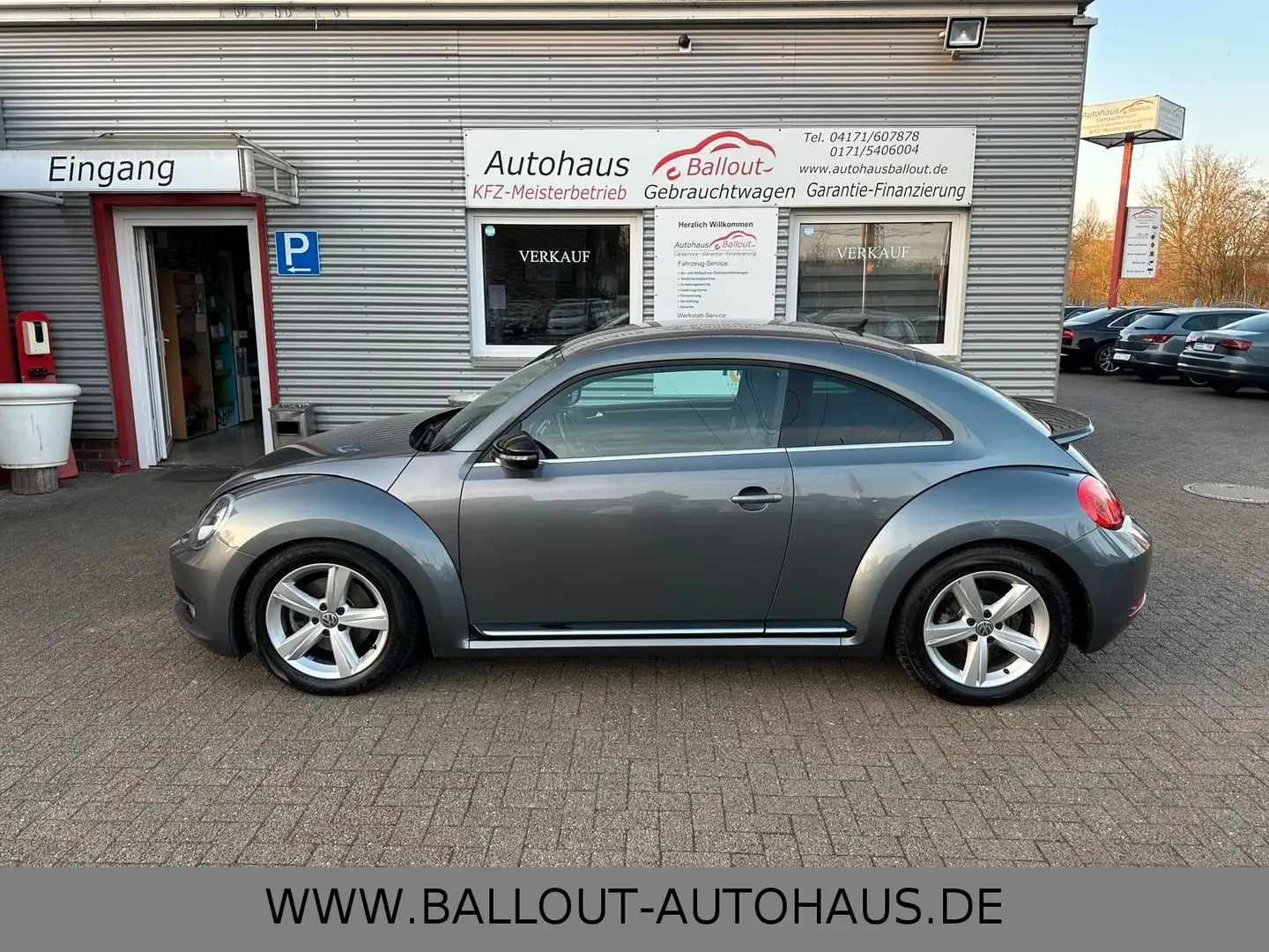 Volkswagen Beetle Lim. Sport*2.HAND*KLIMA*NAVI*TEMP*BIXENON Grau - 1