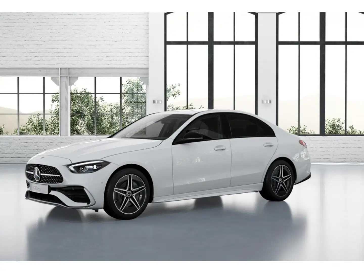 Mercedes-Benz C 180 AMG Night*Memory*LenkradHz*Kamera*CarPlay* Weiß - 2