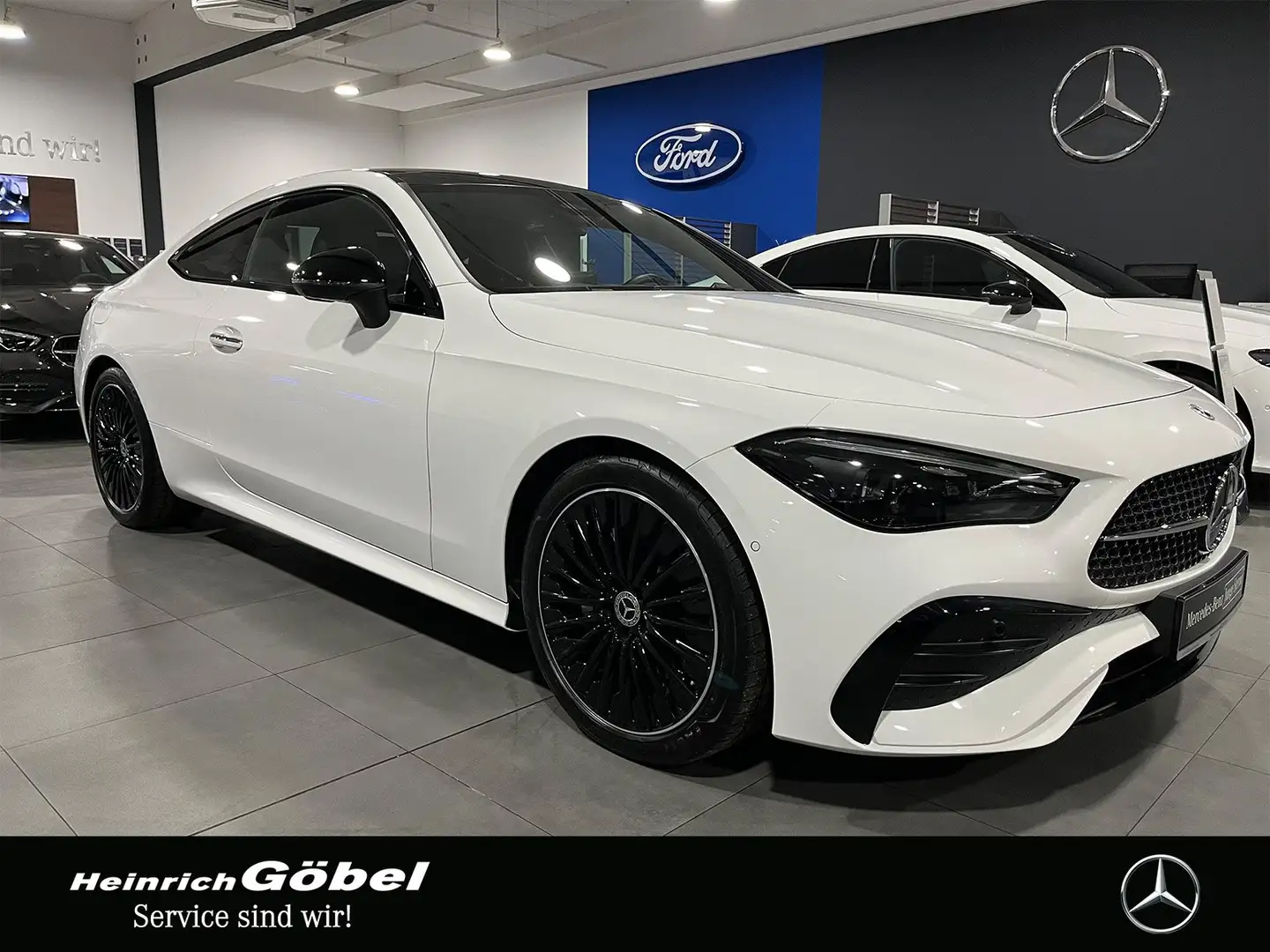Mercedes-Benz CLE 300 4M AMG+PANO+NIGHT+360°+BURMESTER+DIGITAL Blanc - 2