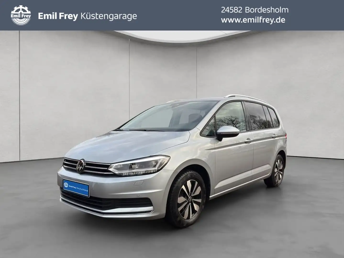 Volkswagen Touran Move 1.5 TSI DSG 7-Sitzer AHK/LED/Navi Silber - 1