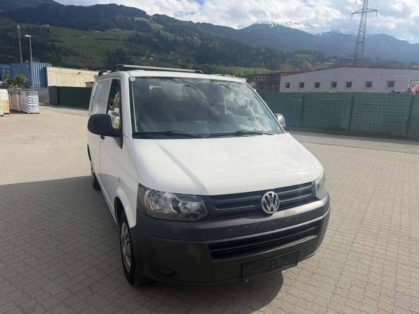 Volkswagen T5 Transporter Kasten Weiß - 1