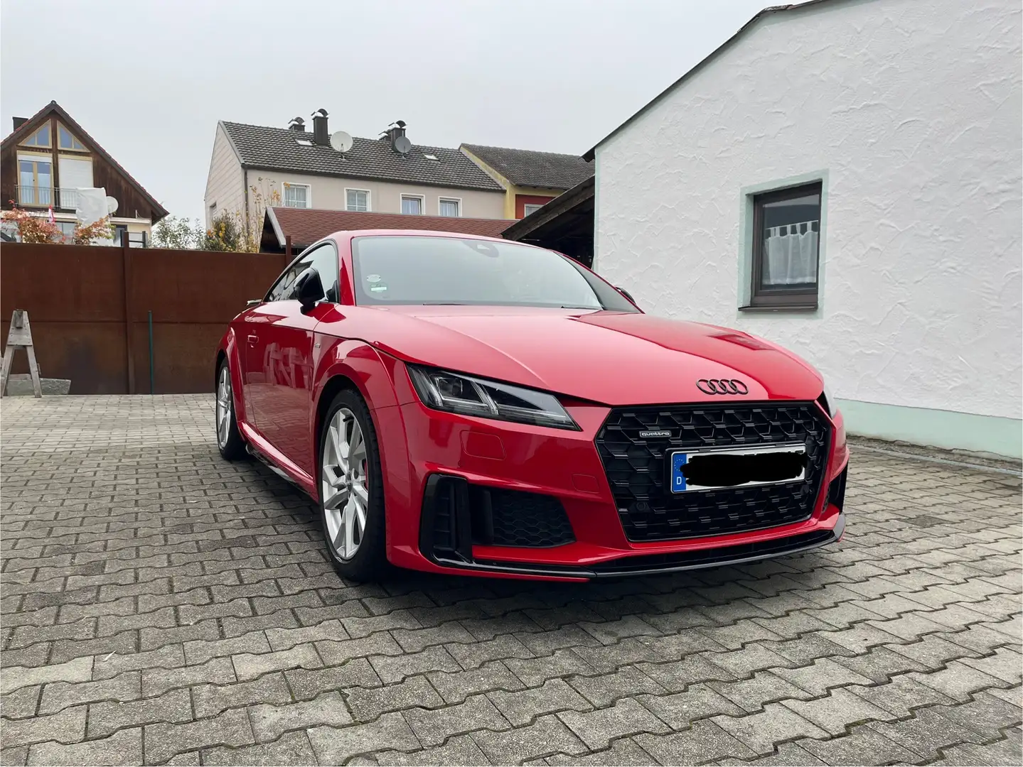 Audi TT Coupe 45 TFSI quattro S tronic Piros - 1
