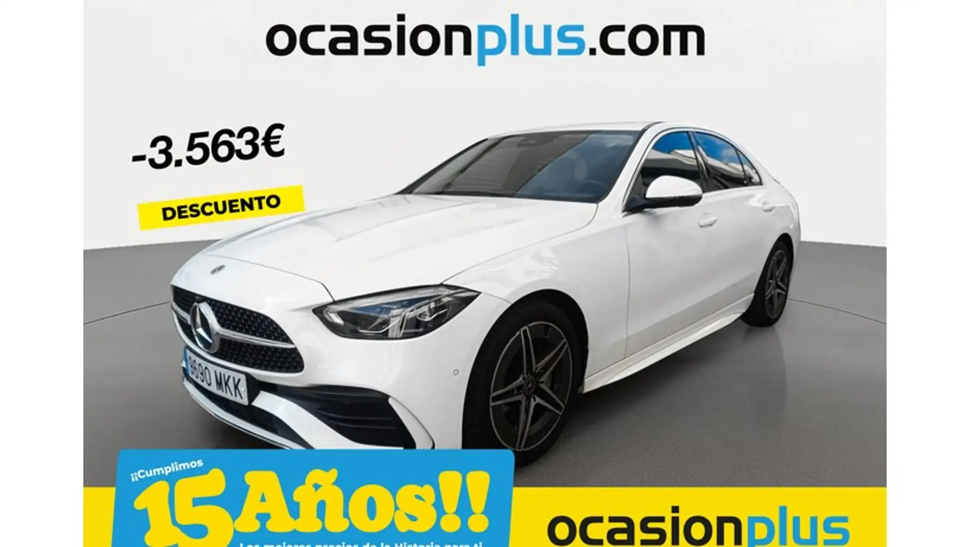 Mercedes-Benz C 200 200d 9G-Tronic Blanc - 1