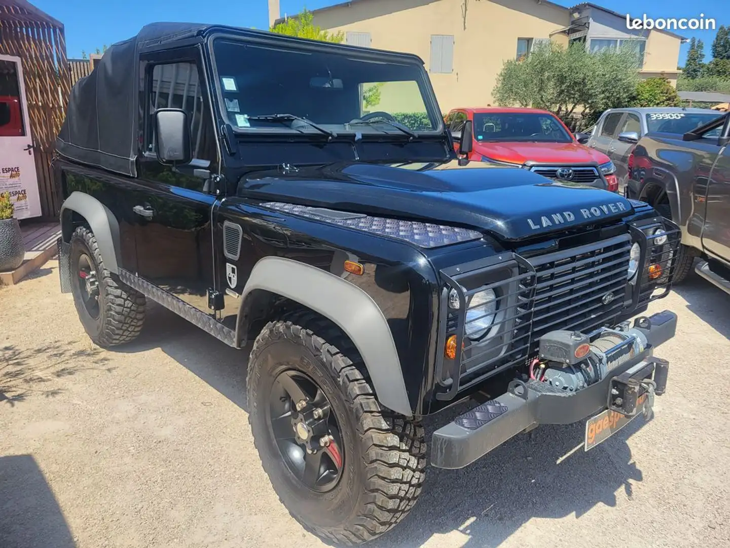 Land Rover Defender cabriolet eden park Tva recuperable Nero - 1